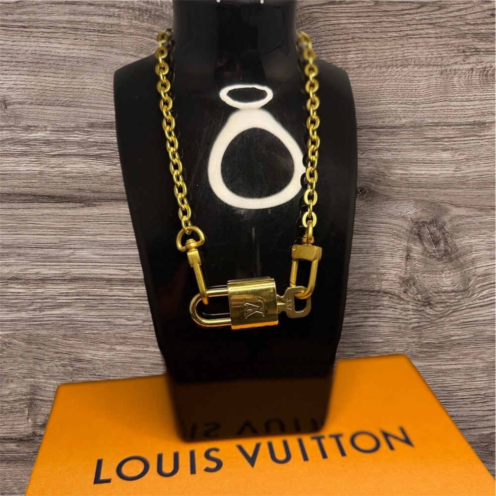 Louis Vuitton Gold Chain Necklace